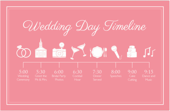 This Is Why Your Bridal Party Should Have Their Own Wedding-Day Timeline